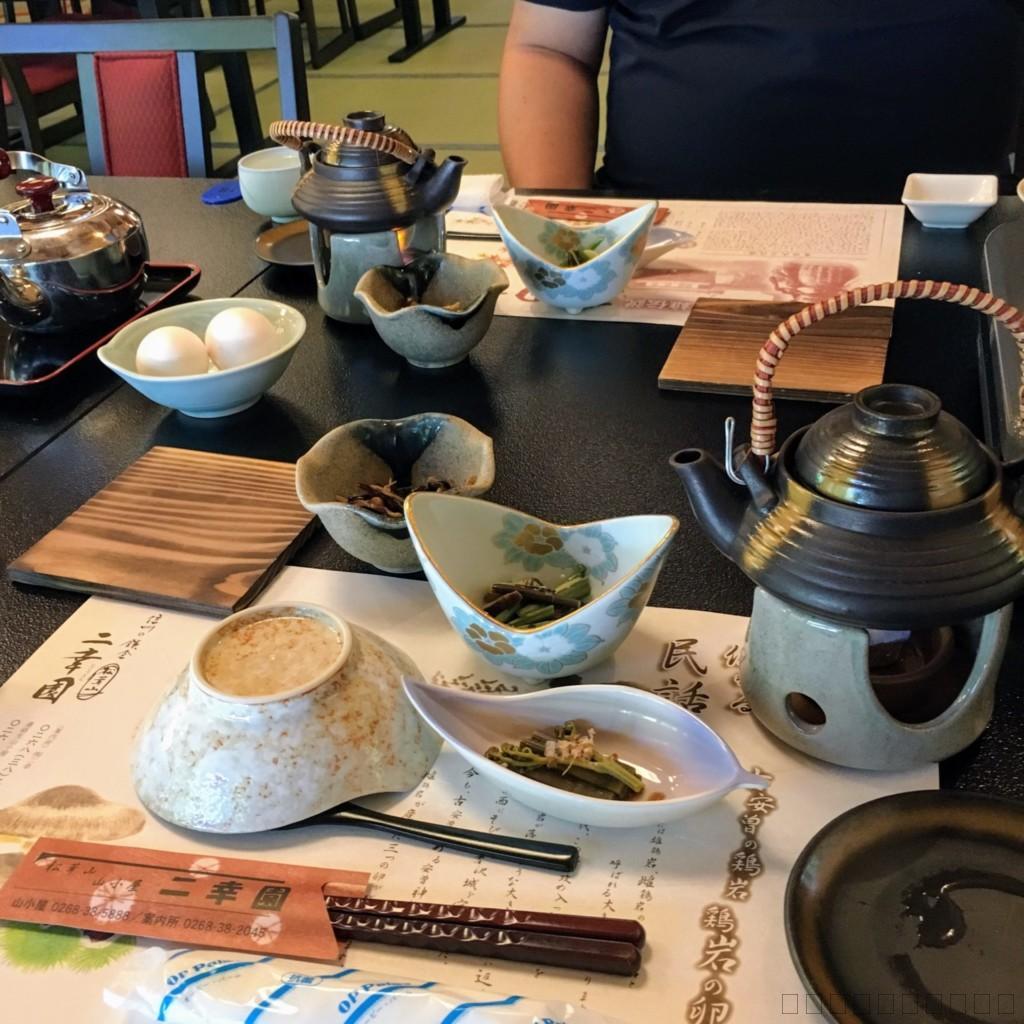 長野県上田市の松茸小屋「二幸園」