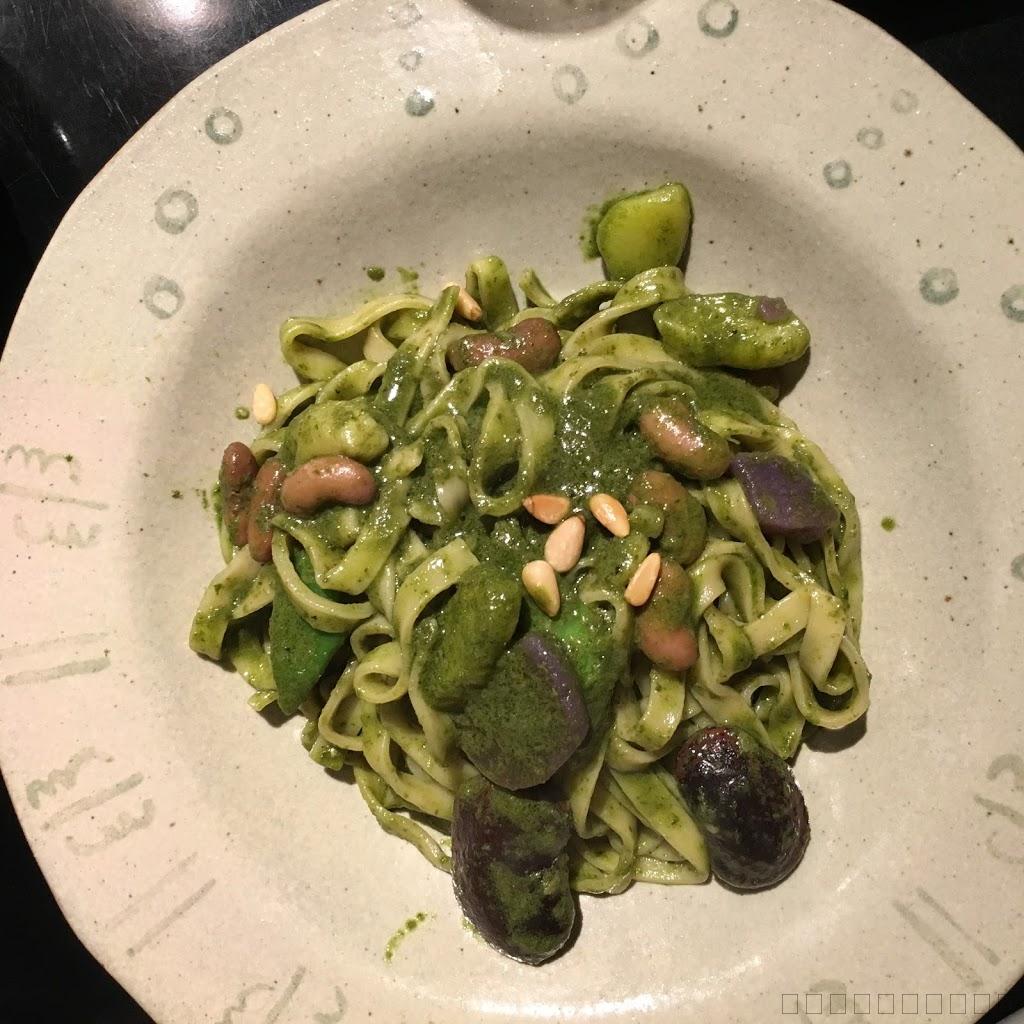 軽井沢の星野リゾートパスタ