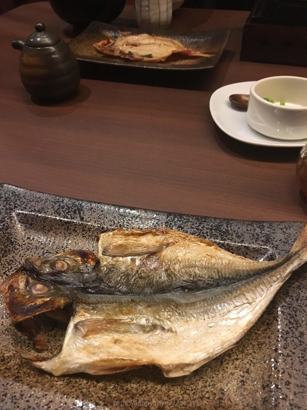 南房総岩井湯本温泉の網元の宿「ろくや」旅館の食事