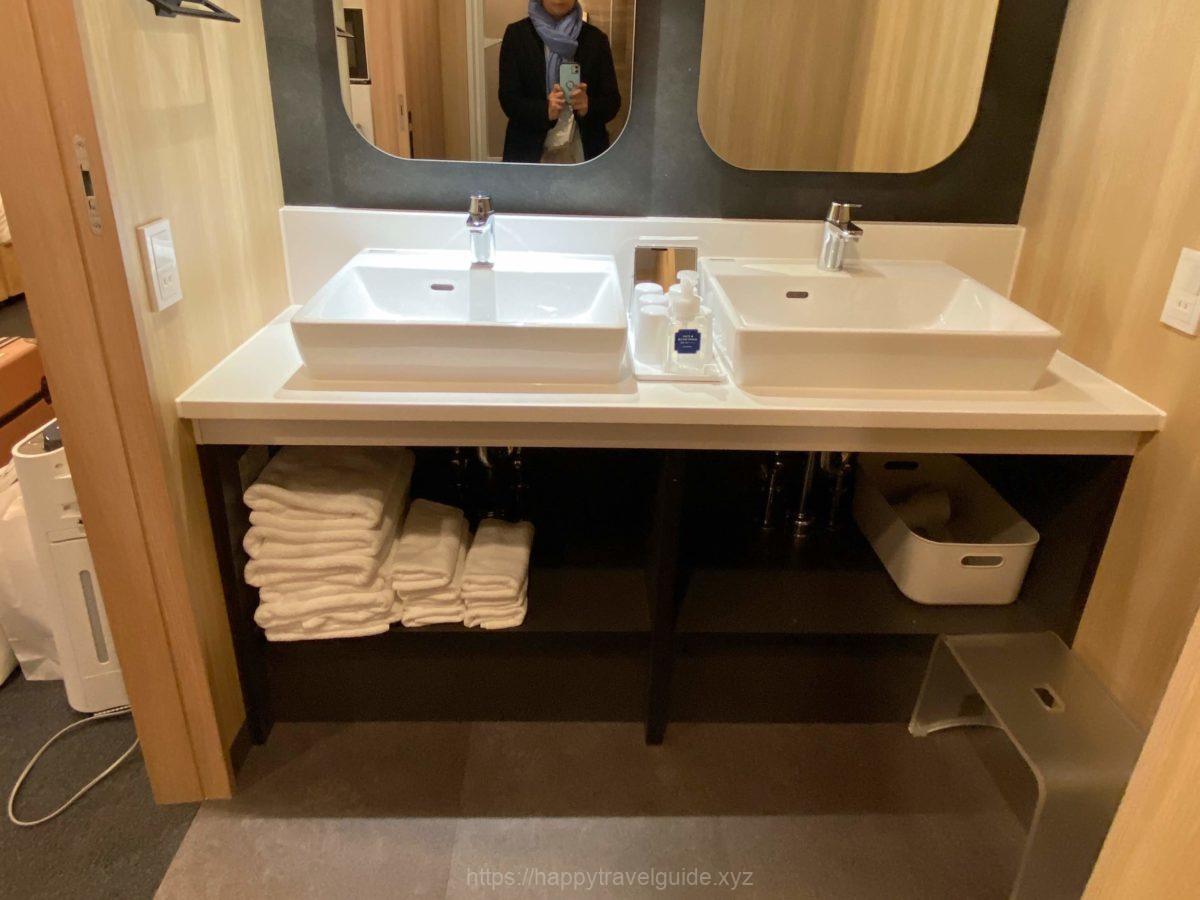 洗面台は2カ所