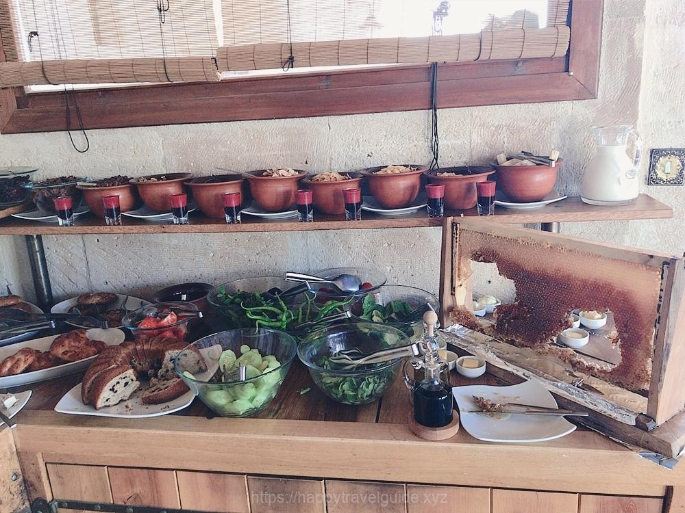 ホテルでの朝食