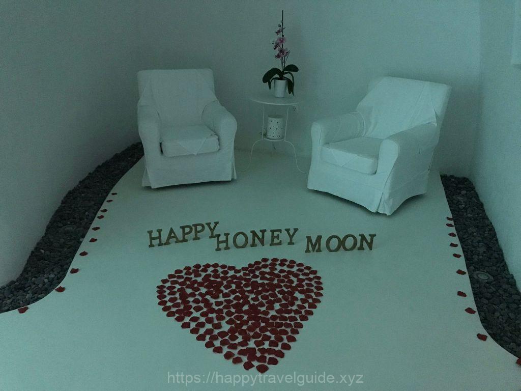 ホテルのサプライズ