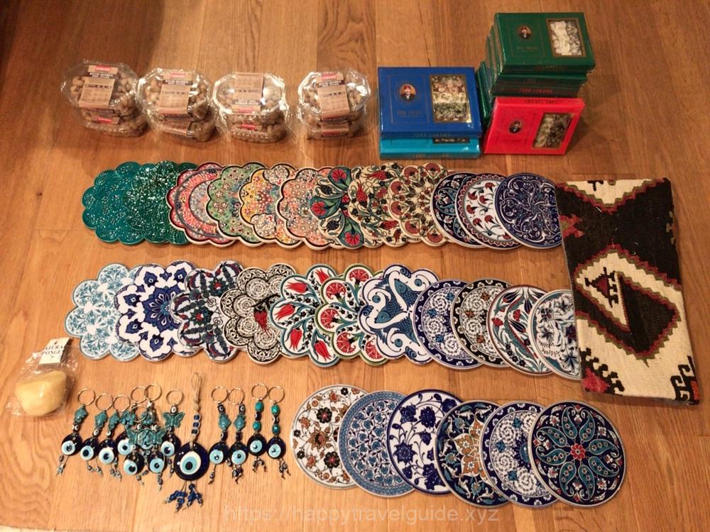 購入したお土産品