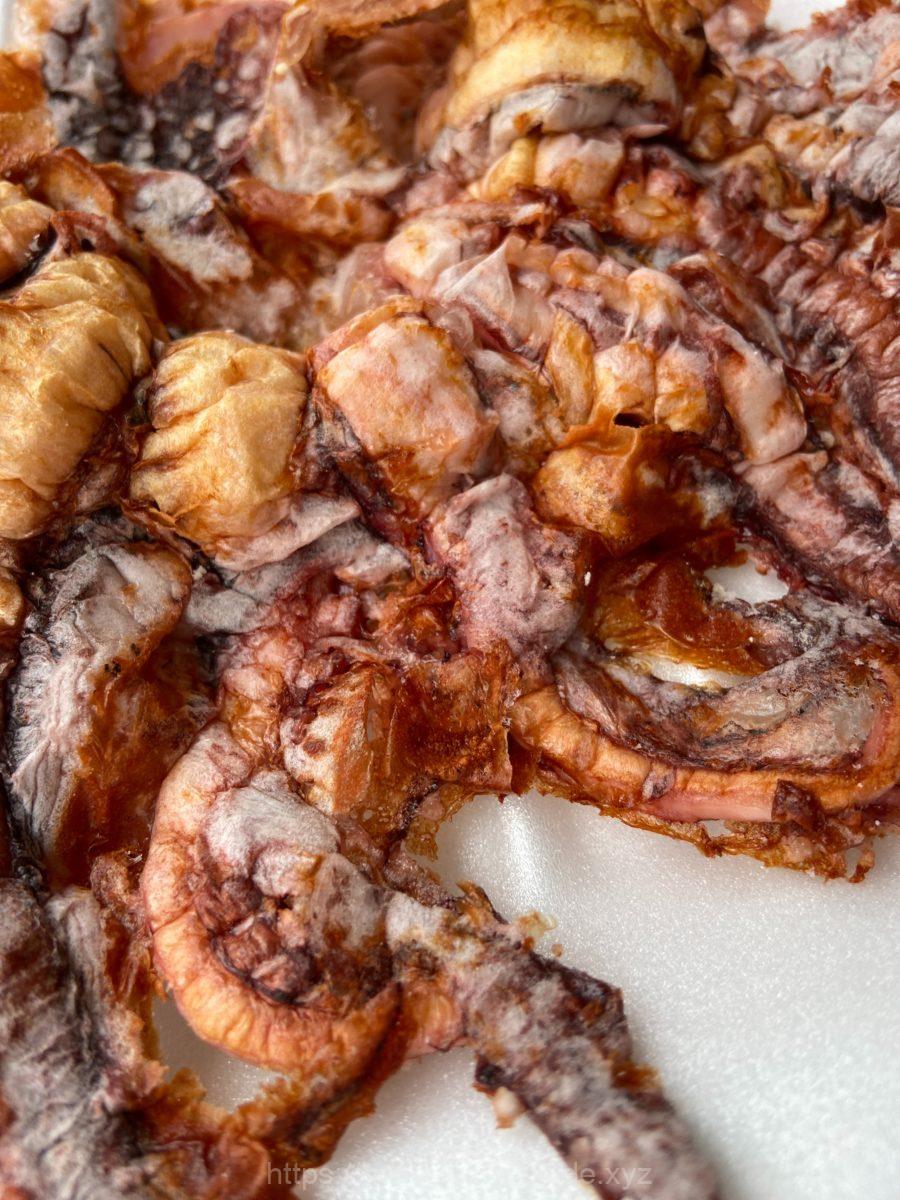 蛸のせんべい アップ