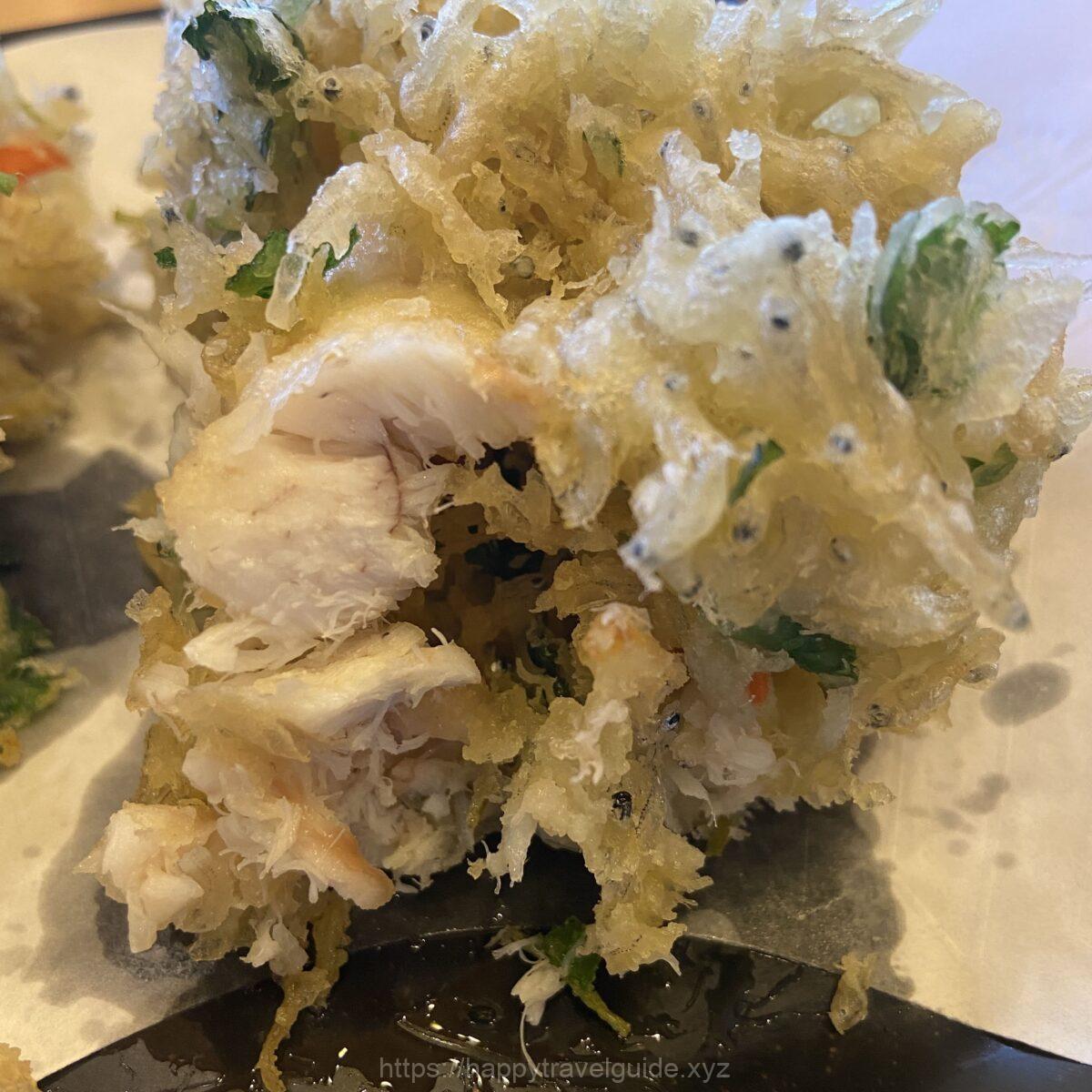 かあちゃんの店 海鮮かきあげ しらす