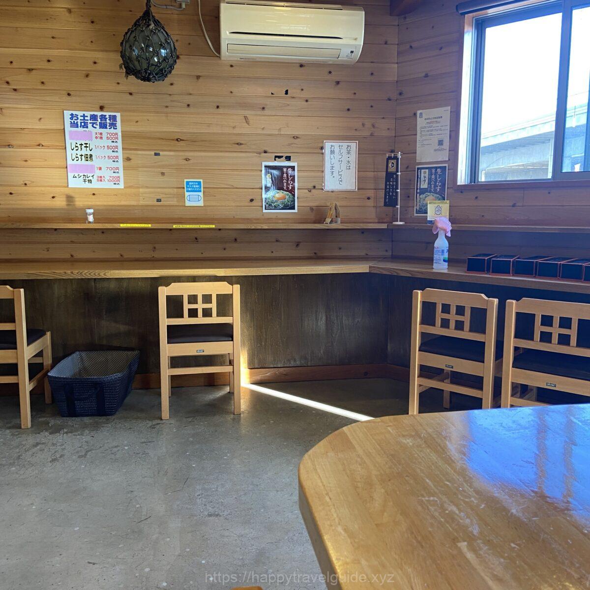 大洗 かあちゃんの店 内観