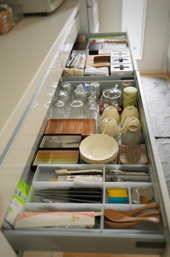 食器棚の収納方法